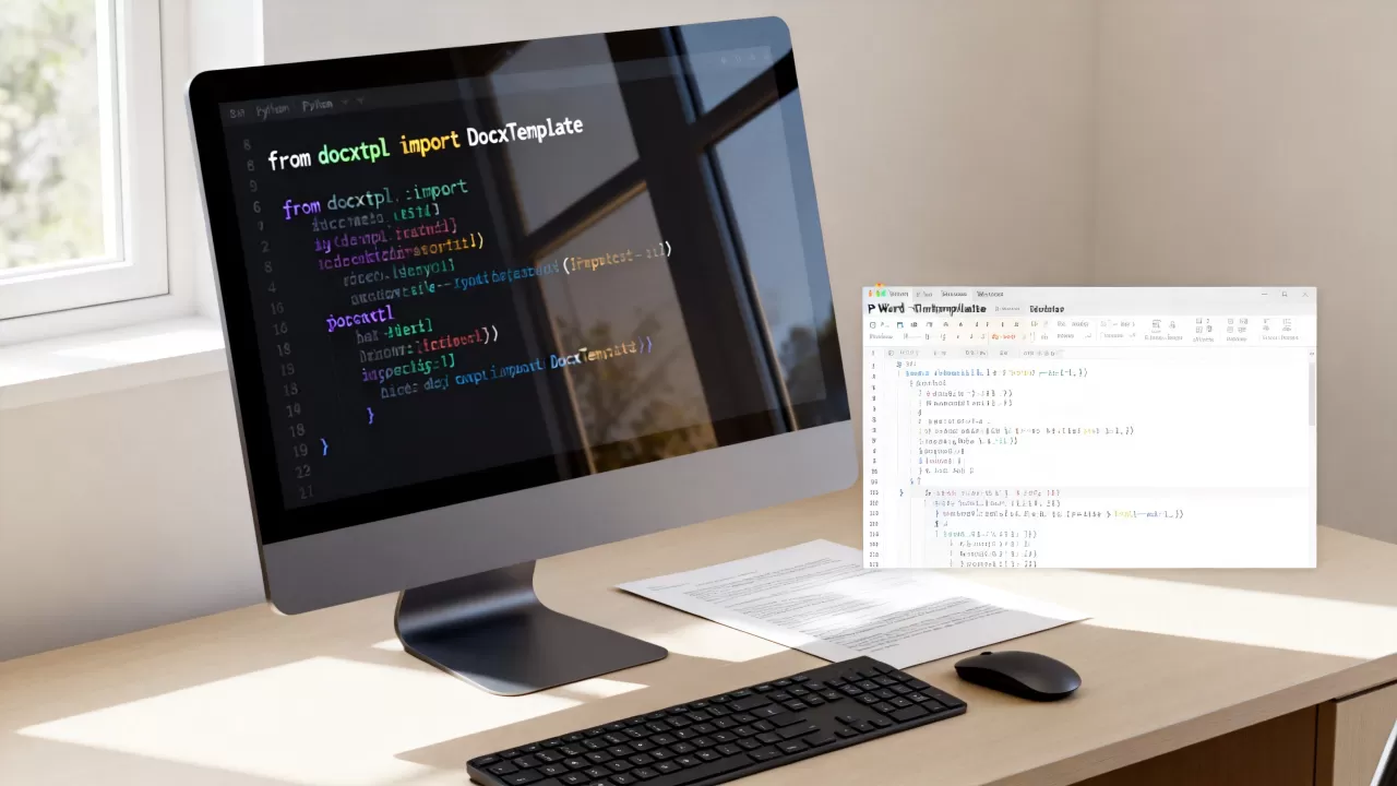 如何用docxtpl生成Word文档?python docxtpl模板引擎教程 如何用docxtpl生成Word文档?python docxtpl模板引擎教程