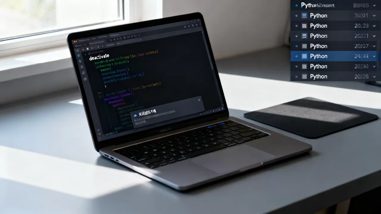 python deactive是什么意思?python如何关闭虚拟环境 python deactive是什么意思?python如何关闭虚拟环境