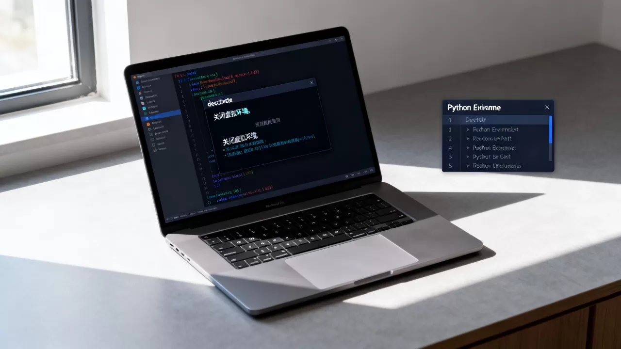 python deactive是什么意思?python如何关闭虚拟环境 python deactive是什么意思?python如何关闭虚拟环境