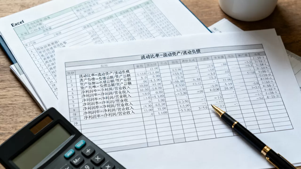 财务指标excel怎么算?常用财务指标计算公式大全 财务指标excel怎么算?常用财务指标计算公式大全