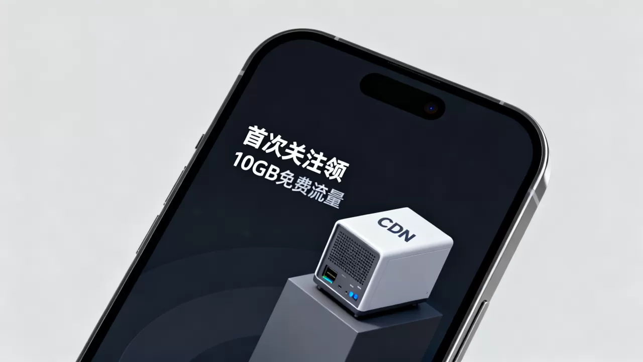酷番云CDN新春福利怎么领?首次关注领10GB免费流量 酷番云CDN新春福利怎么领?首次关注领10GB免费流量