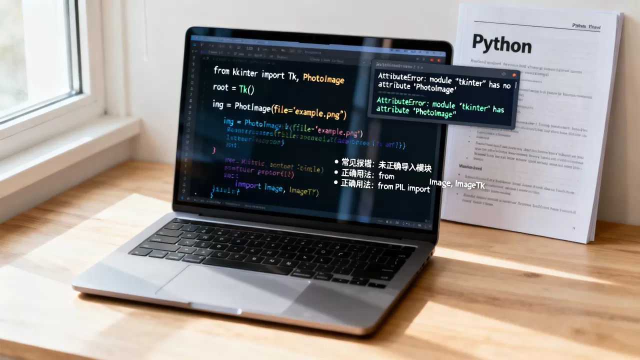 PhotoImage Python报错怎么办,python中PhotoImage模块如何使用 PhotoImage Python报错怎么办,python中PhotoImage模块如何使用