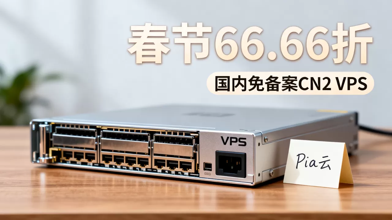 Pia云春节66.66折是真的吗?国内免备案CN2 VPS推荐 Pia云春节66.66折是真的吗?国内免备案CN2 VPS推荐