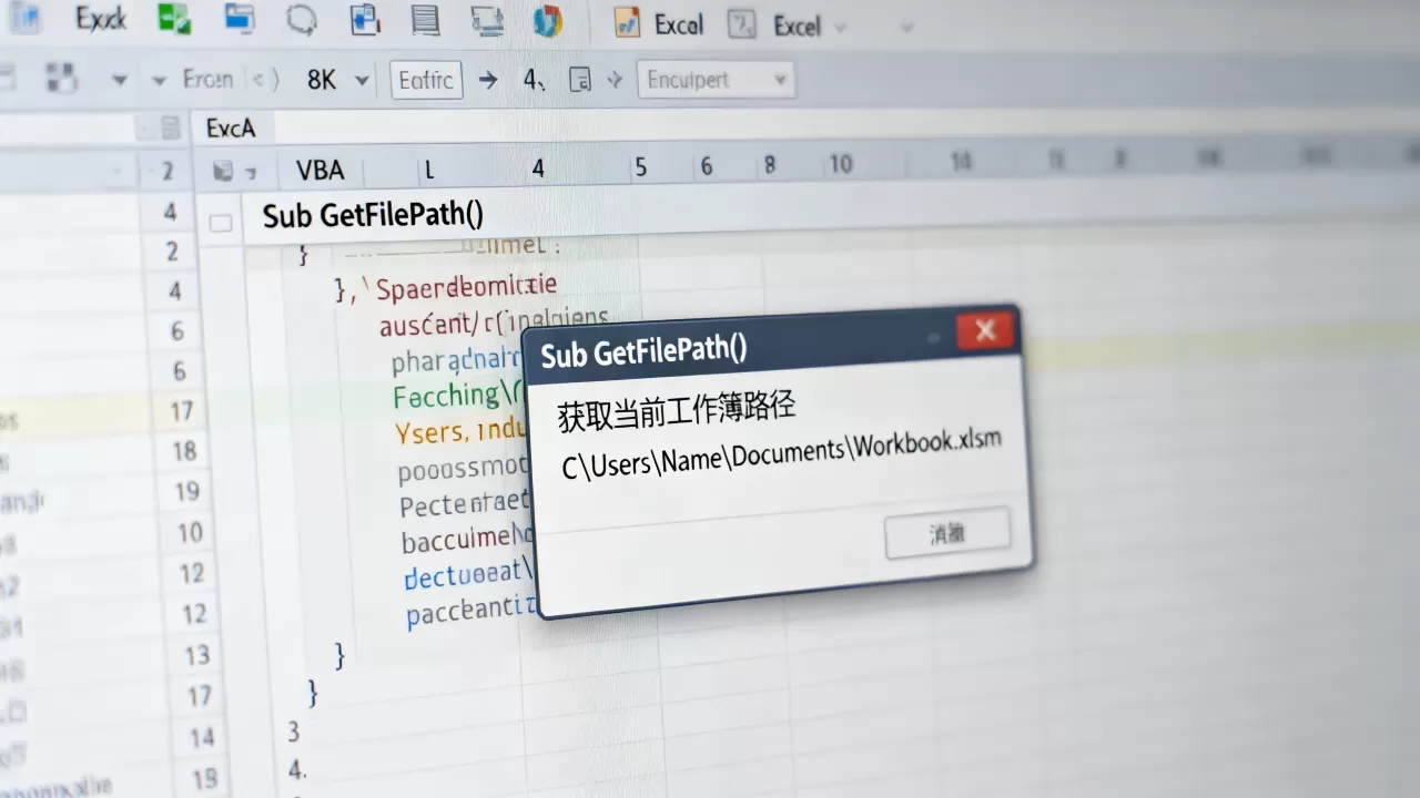 如何获取Excel VBA文件路径?VBA获取当前工作簿路径 如何获取Excel VBA文件路径?VBA获取当前工作簿路径
