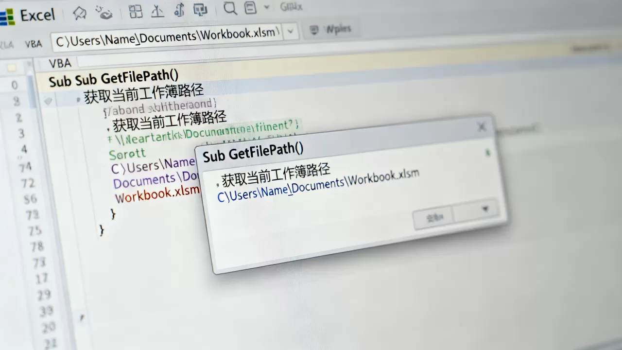 如何获取Excel VBA文件路径?VBA获取当前工作簿路径 如何获取Excel VBA文件路径?VBA获取当前工作簿路径