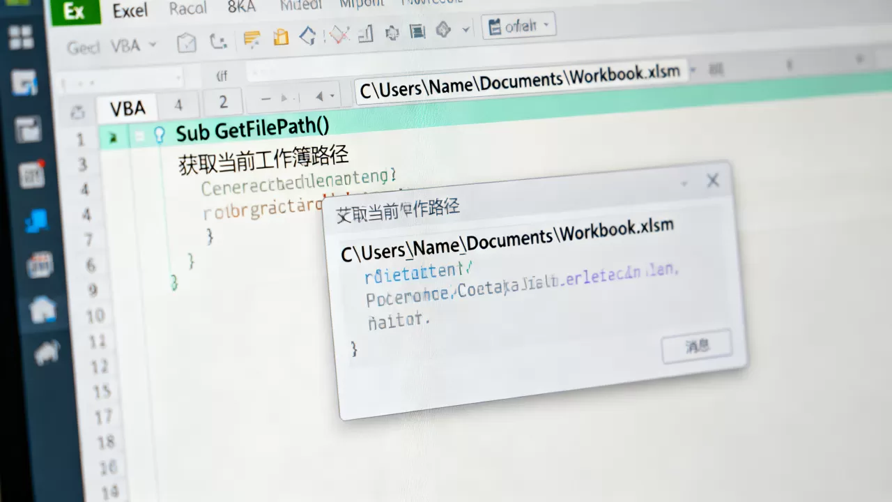 如何获取Excel VBA文件路径?VBA获取当前工作簿路径 如何获取Excel VBA文件路径?VBA获取当前工作簿路径