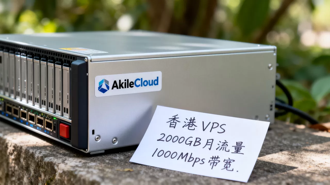 AkileCloud香港VPS怎么买?2000GB月流量1000Mbps带宽价格 AkileCloud香港VPS怎么买?2000GB月流量1000Mbps带宽价格