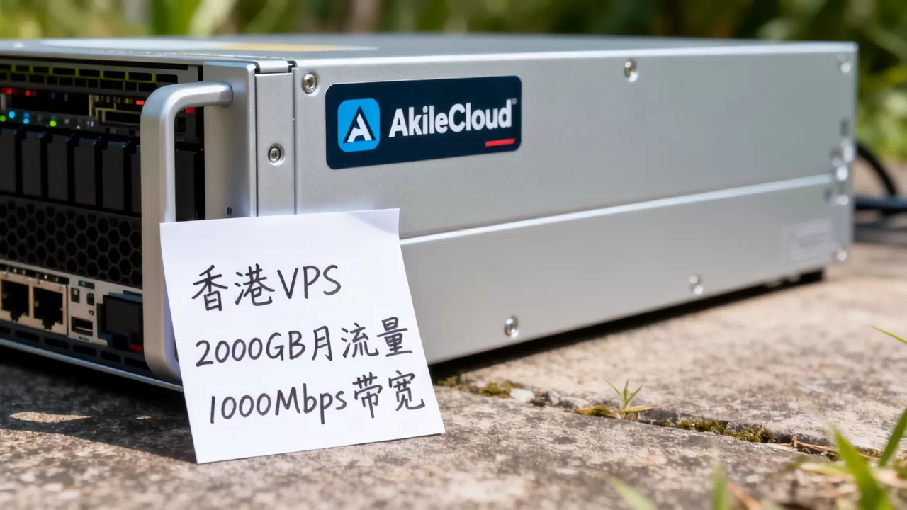 AkileCloud香港VPS怎么买?2000GB月流量1000Mbps带宽价格 AkileCloud香港VPS怎么买?2000GB月流量1000Mbps带宽价格