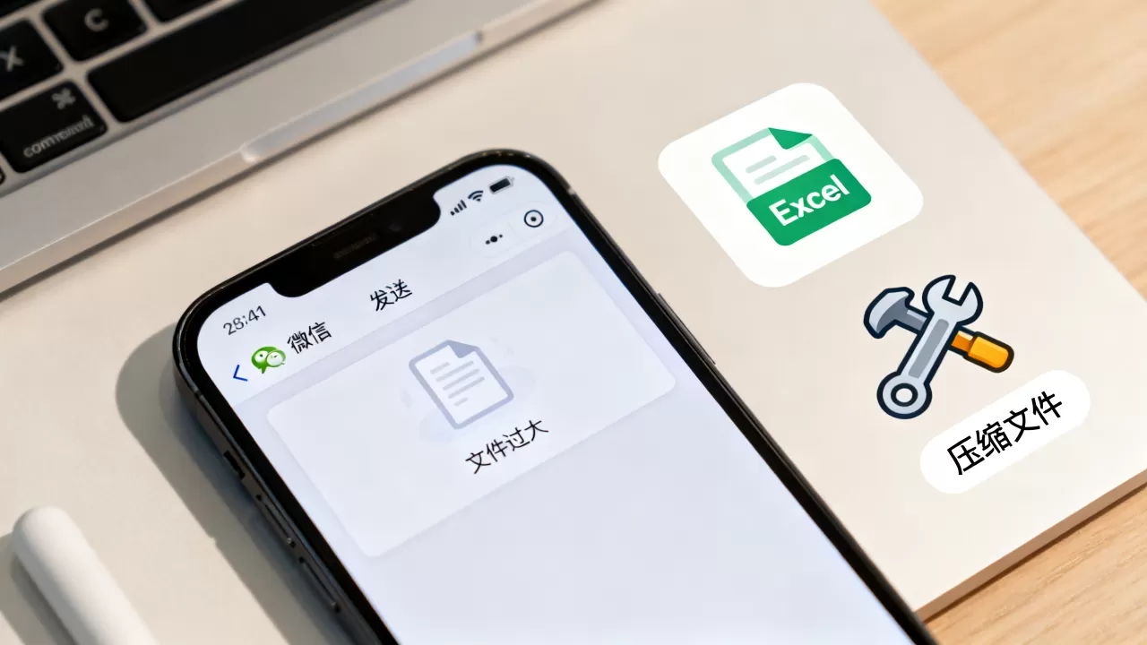 Excel文件发微信打不开怎么办?微信发送Excel文件过大 Excel文件发微信打不开怎么办?微信发送Excel文件过大