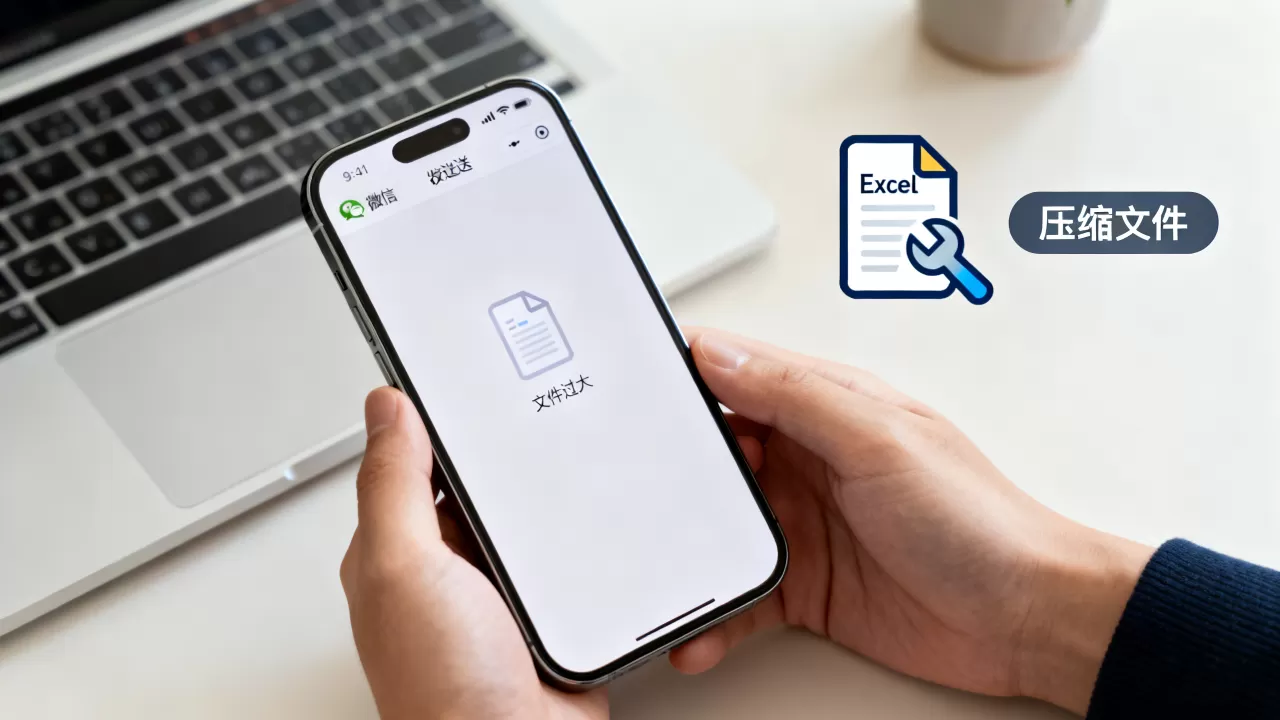 Excel文件发微信打不开怎么办?微信发送Excel文件过大 Excel文件发微信打不开怎么办?微信发送Excel文件过大