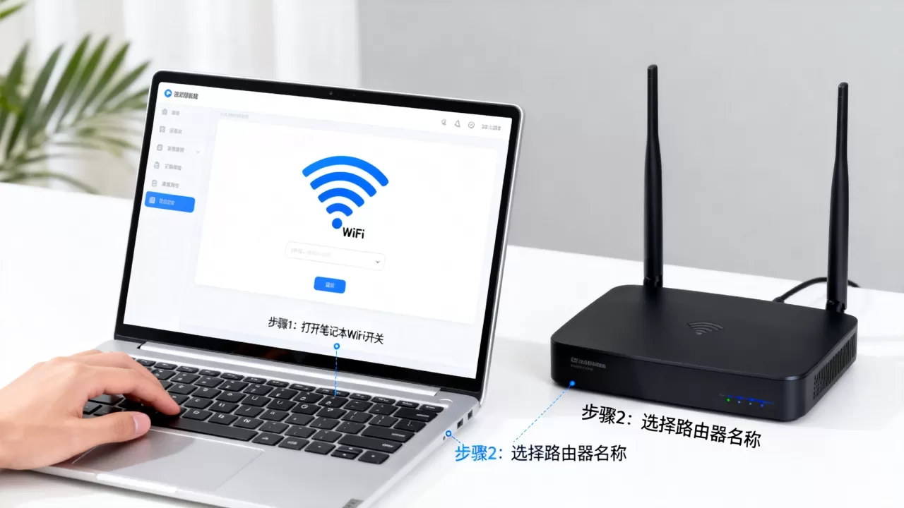 笔记本怎么连接无线路由器?笔记本连接无线路由器教程 笔记本怎么连接无线路由器?笔记本连接无线路由器教程