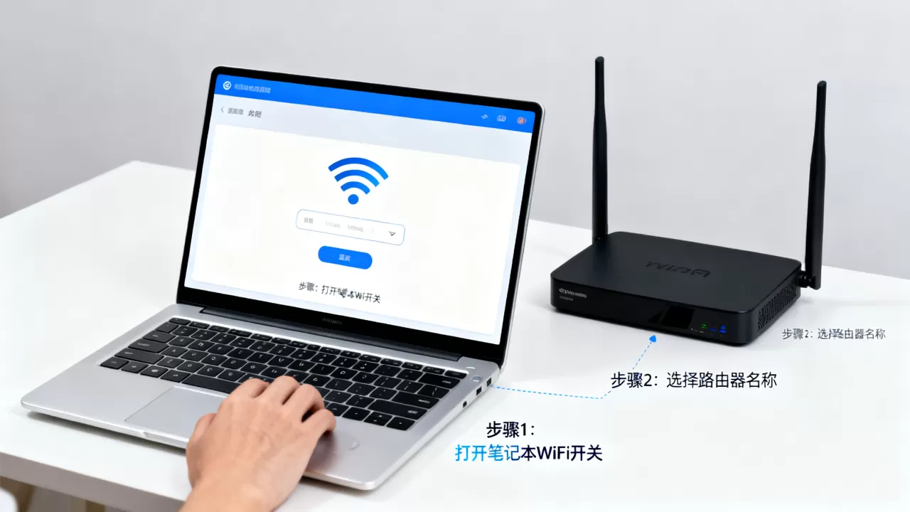 笔记本怎么连接无线路由器?笔记本连接无线路由器教程 笔记本怎么连接无线路由器?笔记本连接无线路由器教程