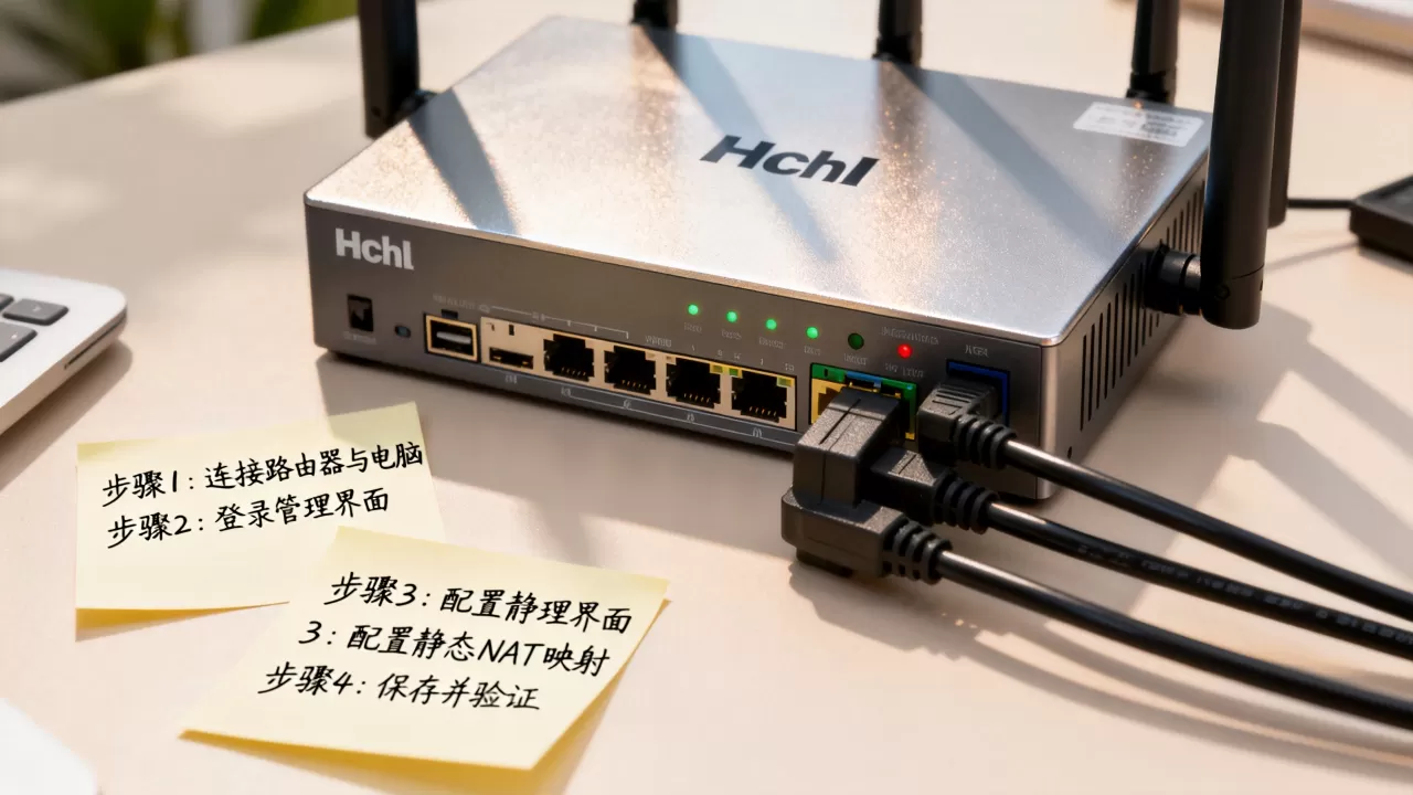 Hcl路由器nat转换静态怎么设置?路由器nat静态地址映射教程 Hcl路由器nat转换静态怎么设置?路由器nat静态地址映射教程