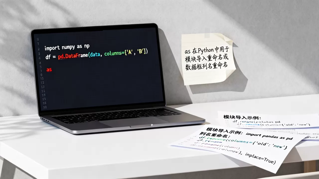 as在python中什么意思?python中as关键字用法详解 as在python中什么意思?python中as关键字用法详解