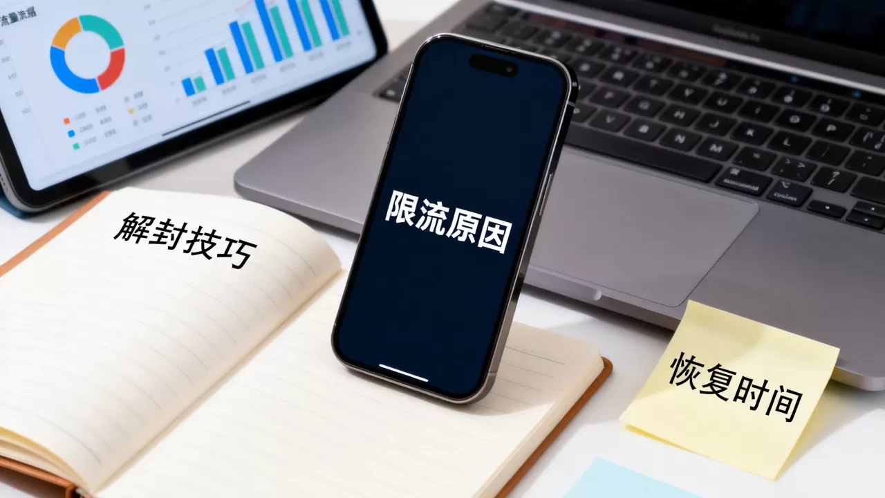小红书账号被限流多久能恢复?限流原因及解封技巧 小红书账号被限流多久能恢复?限流原因及解封技巧