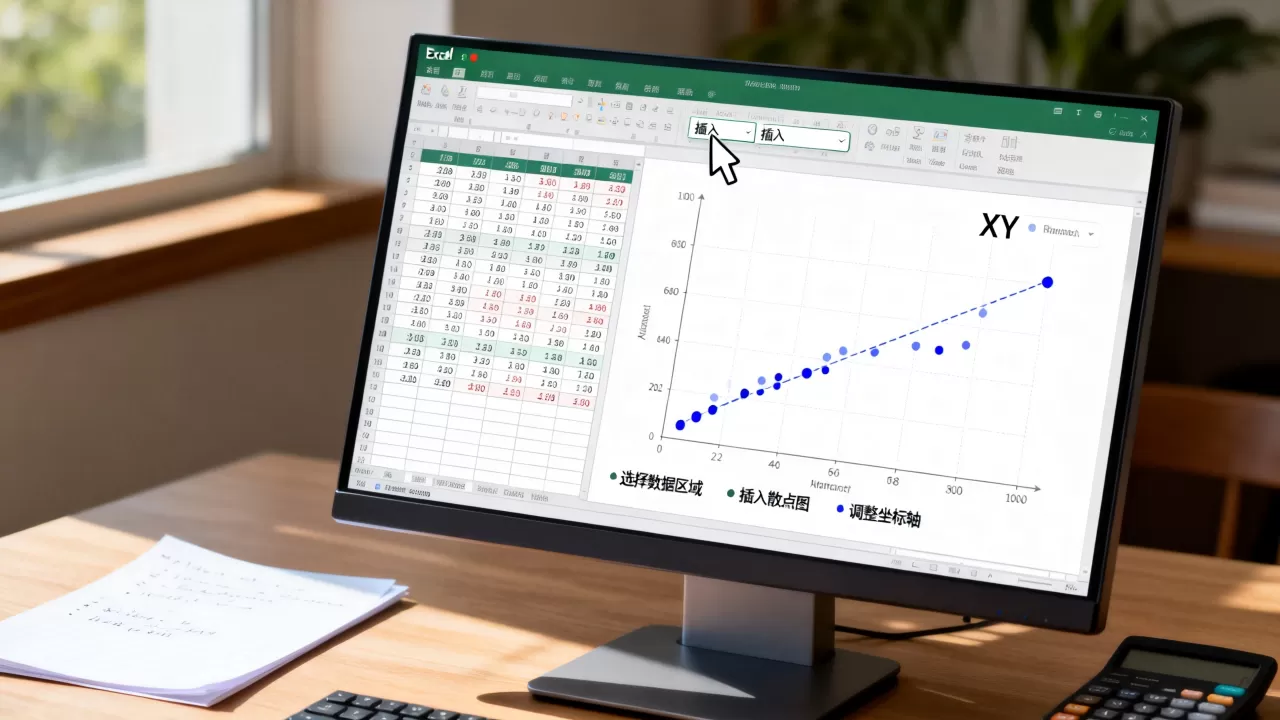 Excel怎么做XY散点图?Excel绘制XY坐标图详细教程 Excel怎么做XY散点图?Excel绘制XY坐标图详细教程