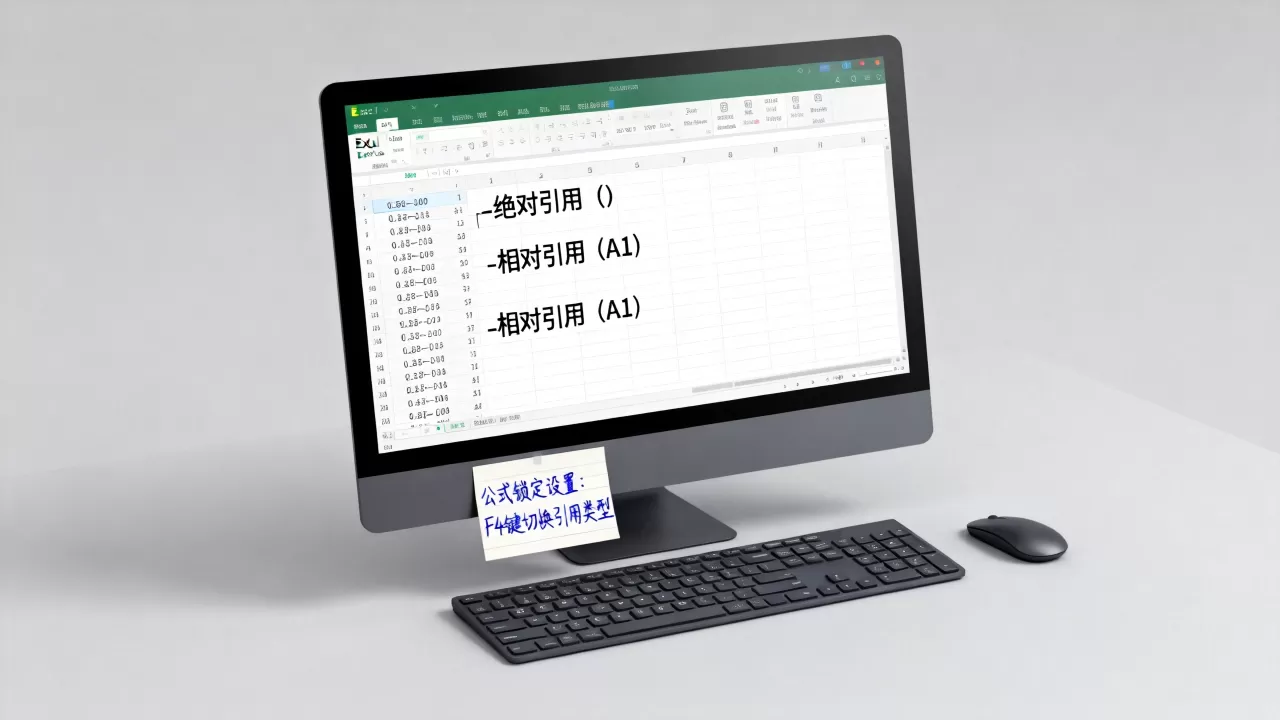 Excel公式锁定怎么设置?绝对引用与相对引用区别 Excel公式锁定怎么设置?绝对引用与相对引用区别