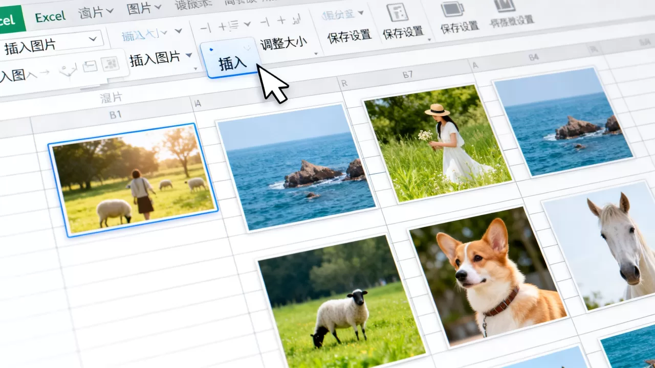 Excel表格怎么存图片?Excel表格插入图片不压缩 Excel表格怎么存图片?Excel表格插入图片不压缩