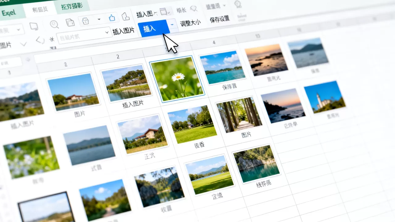 Excel表格怎么存图片?Excel表格插入图片不压缩 Excel表格怎么存图片?Excel表格插入图片不压缩