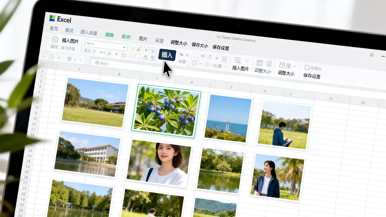 Excel表格怎么存图片?Excel表格插入图片不压缩 Excel表格怎么存图片?Excel表格插入图片不压缩