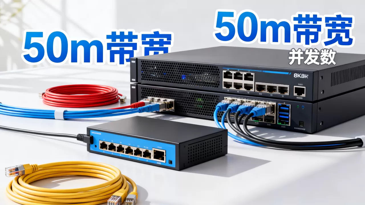 服务器50m带宽够用吗?50m带宽能承载多少并发 服务器50m带宽够用吗?50m带宽能承载多少并发