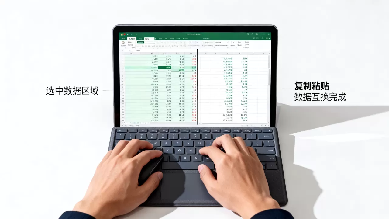 Excel数据交换怎么操作?Excel表格数据互换方法 Excel数据交换怎么操作?Excel表格数据互换方法