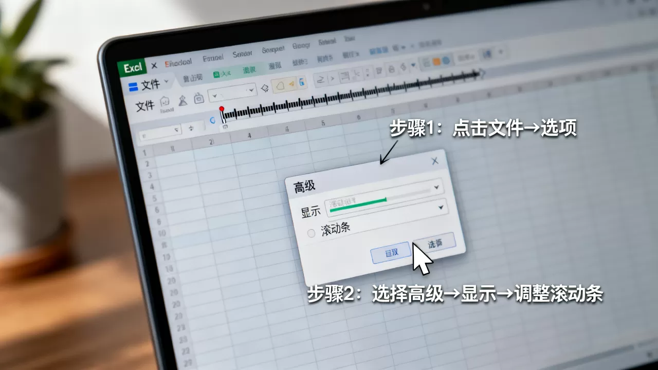 Excel滚动条突然变长怎么解决?如何快速恢复默认长度 Excel滚动条突然变长怎么解决?如何快速恢复默认长度