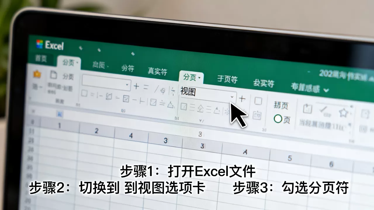 Excel分页符不显示怎么办?如何快速显示打印分页符 Excel分页符不显示怎么办?如何快速显示打印分页符