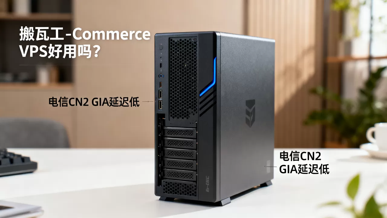 搬瓦工E-Commerce VPS好用吗?电信CN2 GIA延迟低 搬瓦工E-Commerce VPS好用吗?电信CN2 GIA延迟低