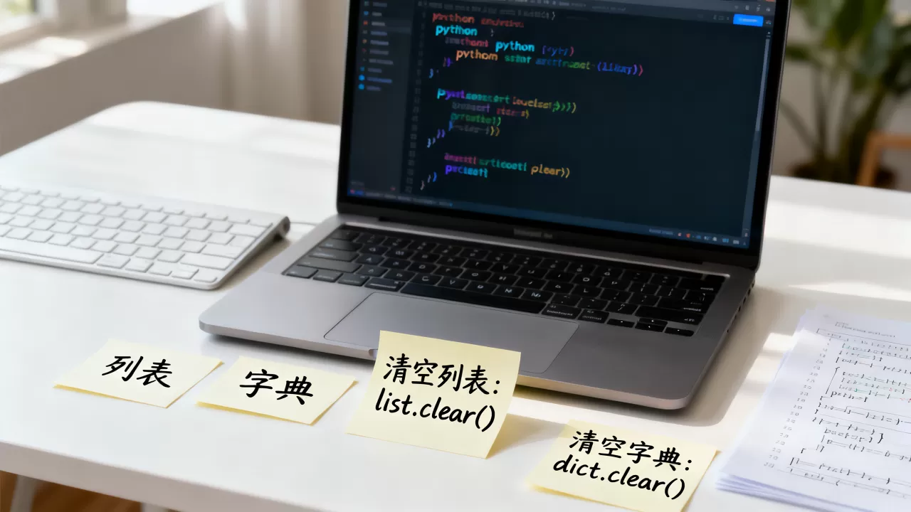 清空python变量怎么操作?python清空列表和字典的方法 清空python变量怎么操作?python清空列表和字典的方法