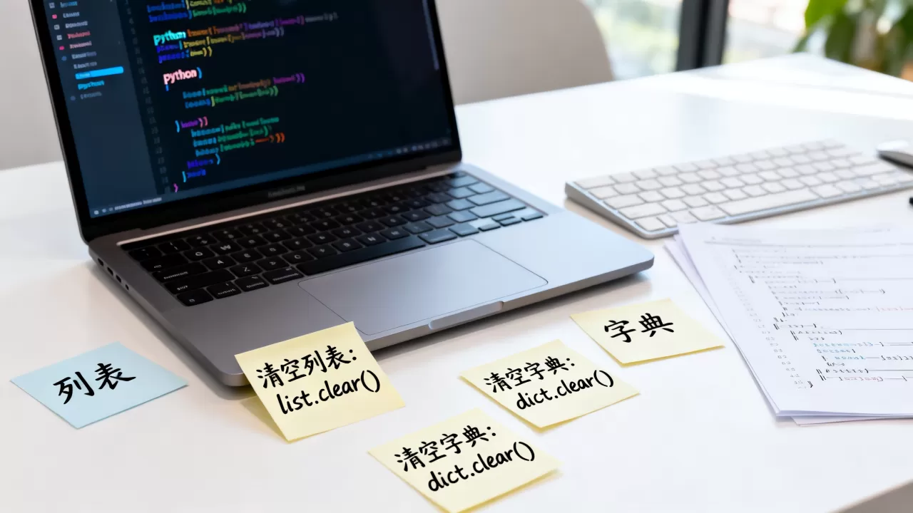 清空python变量怎么操作?python清空列表和字典的方法 清空python变量怎么操作?python清空列表和字典的方法
