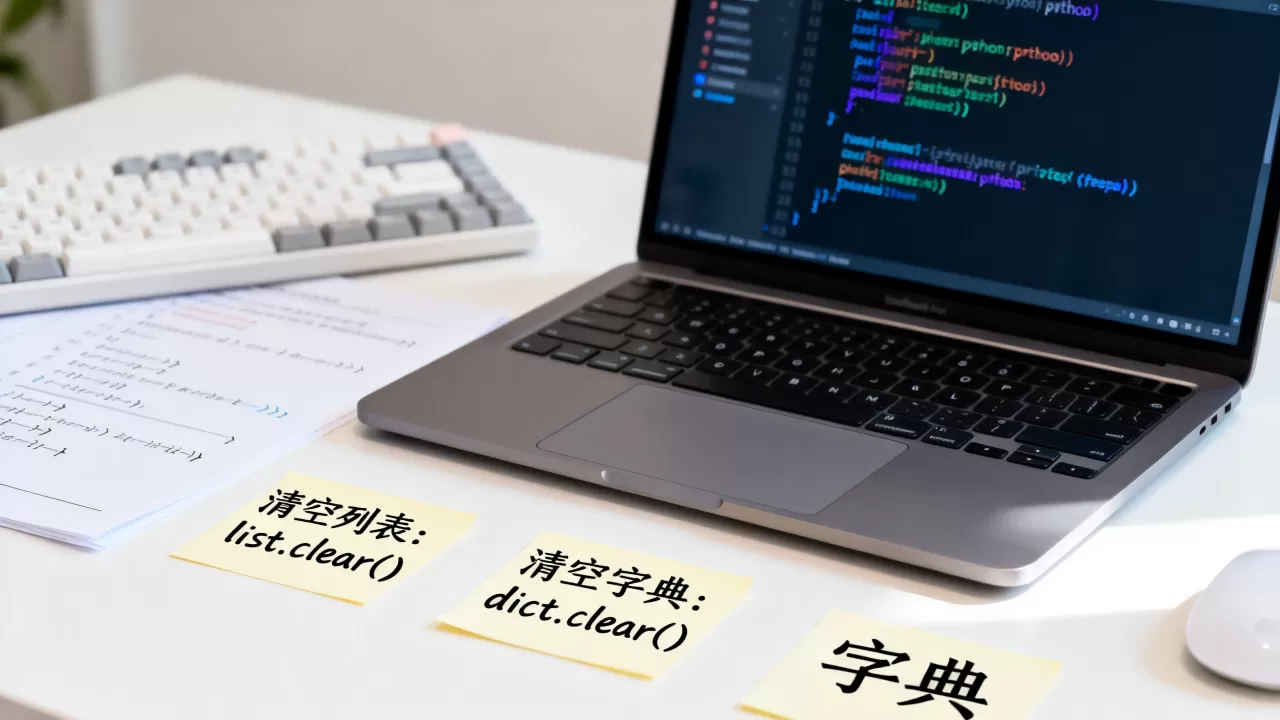清空python变量怎么操作?python清空列表和字典的方法 清空python变量怎么操作?python清空列表和字典的方法