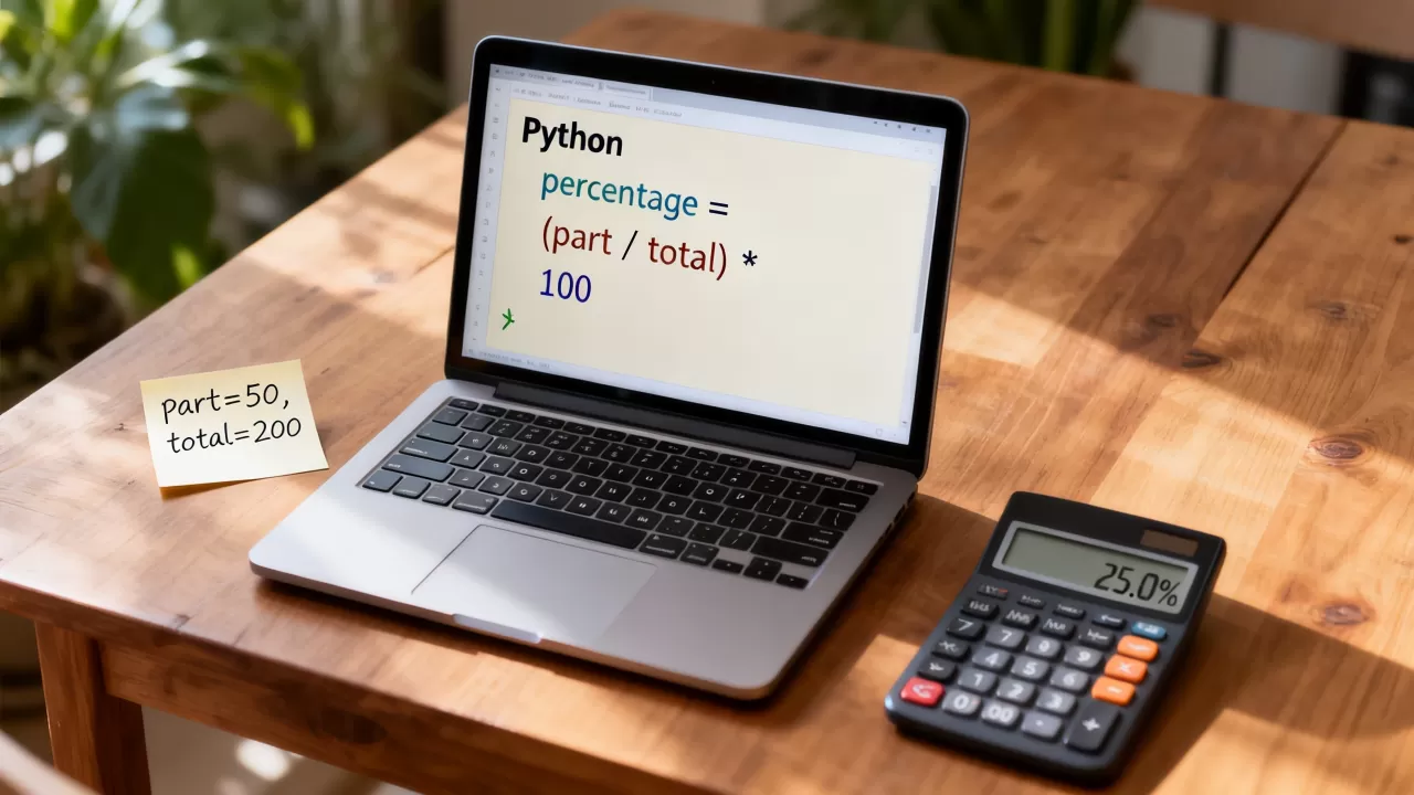Python中如何计算百分比?Python计算百分比代码 Python中如何计算百分比?Python计算百分比代码
