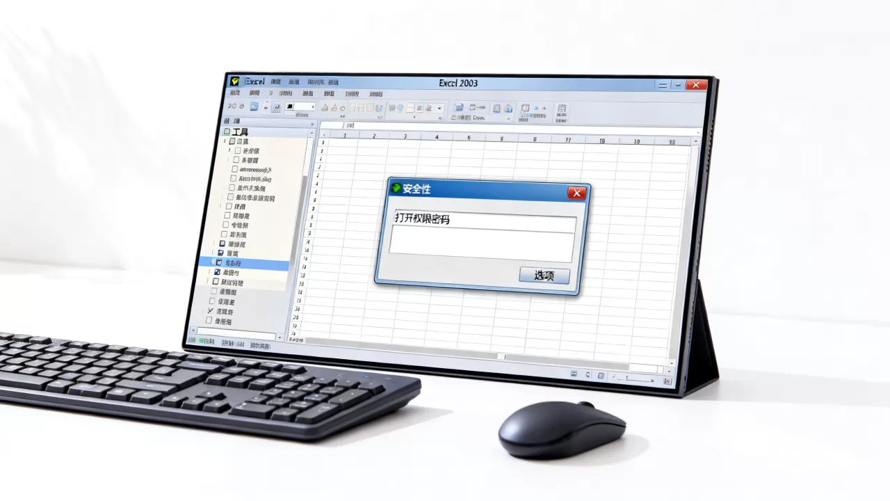 Excel 2003文档如何设置密码保护? Excel 2003文档如何设置密码保护?