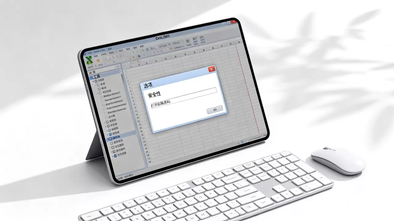 Excel 2003文档如何设置密码保护? Excel 2003文档如何设置密码保护?