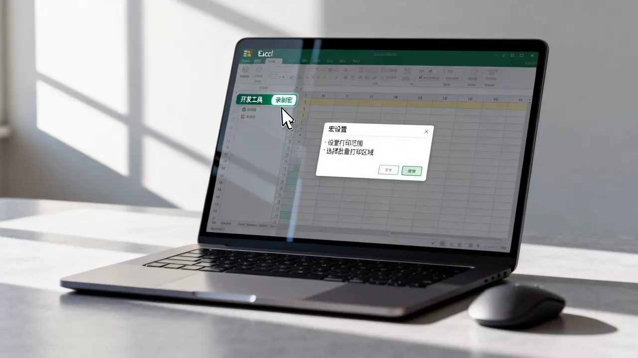 Excel宏批量打印怎么设置?Excel宏批量打印教程 Excel宏批量打印怎么设置?Excel宏批量打印教程