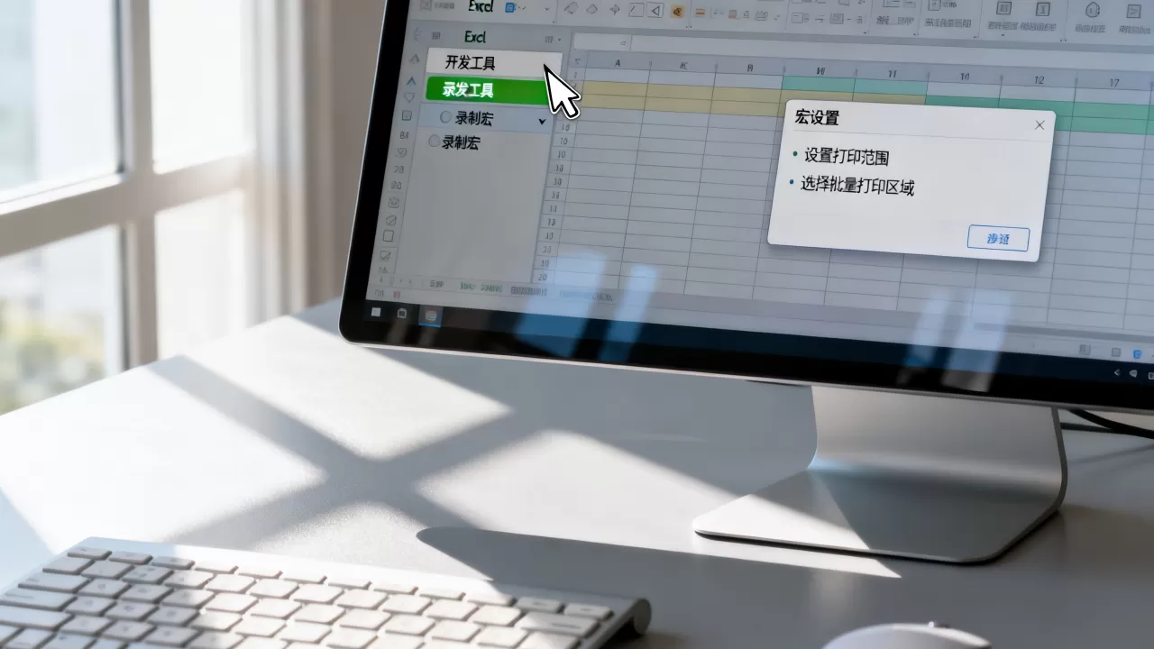 Excel宏批量打印怎么设置?Excel宏批量打印教程 Excel宏批量打印怎么设置?Excel宏批量打印教程