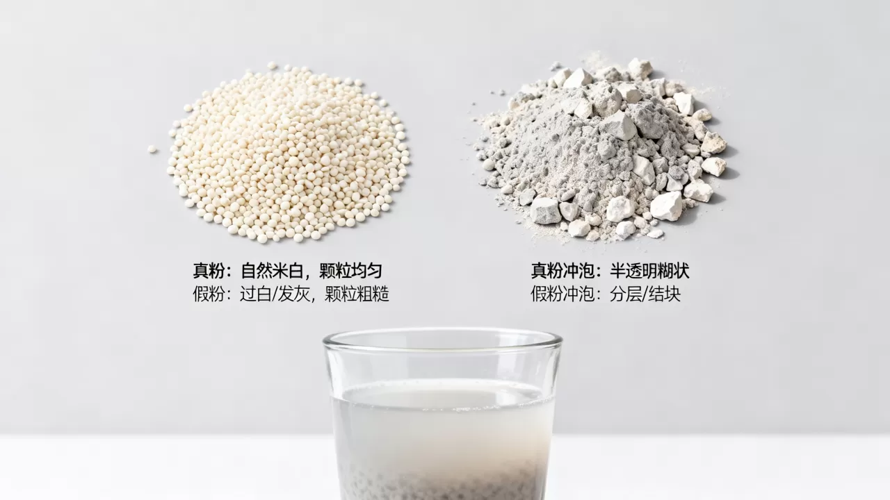 葛根粉怎么识别真假?葛根粉真假辨别方法 葛根粉怎么识别真假?葛根粉真假辨别方法