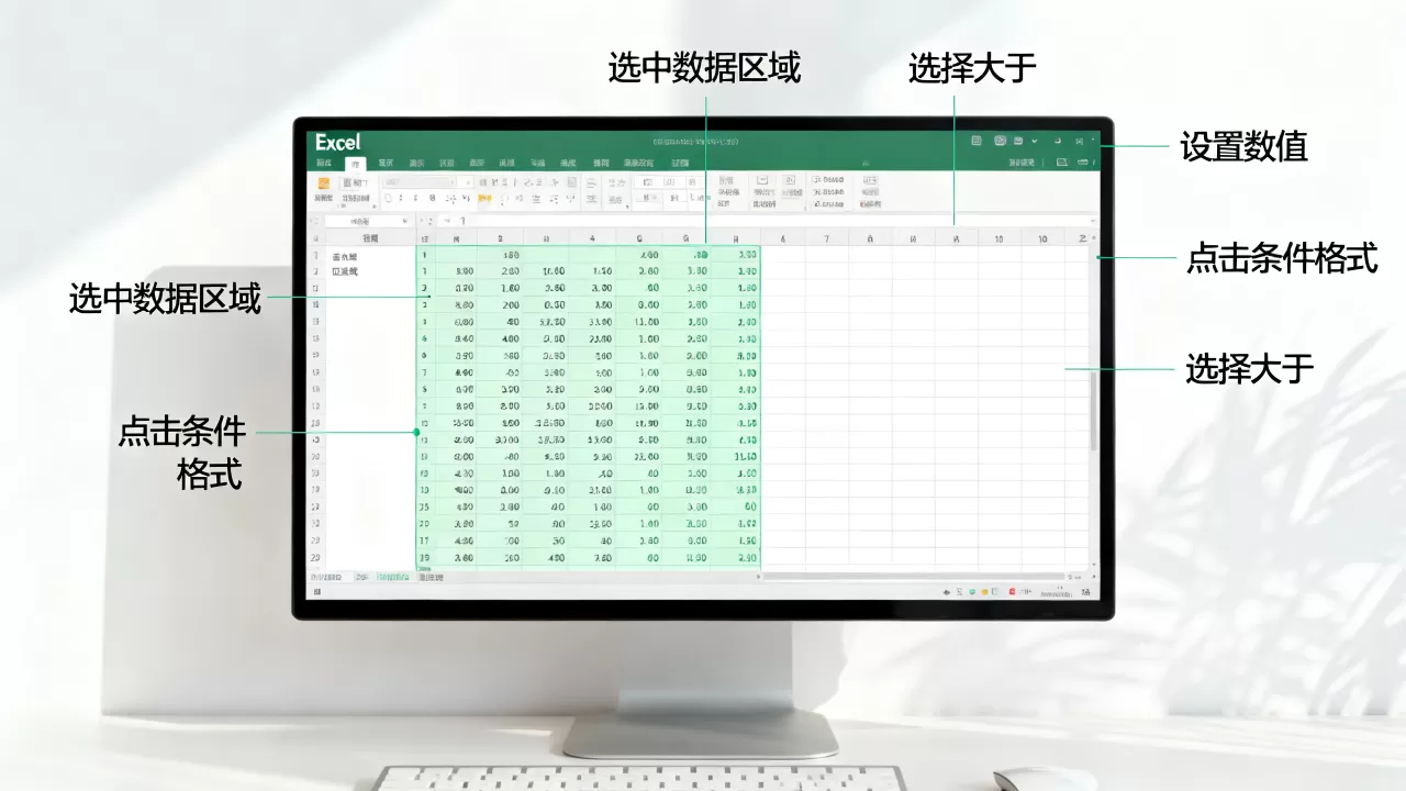 Excel大于某数怎么设置?excel大于某数条件格式 Excel大于某数怎么设置?excel大于某数条件格式