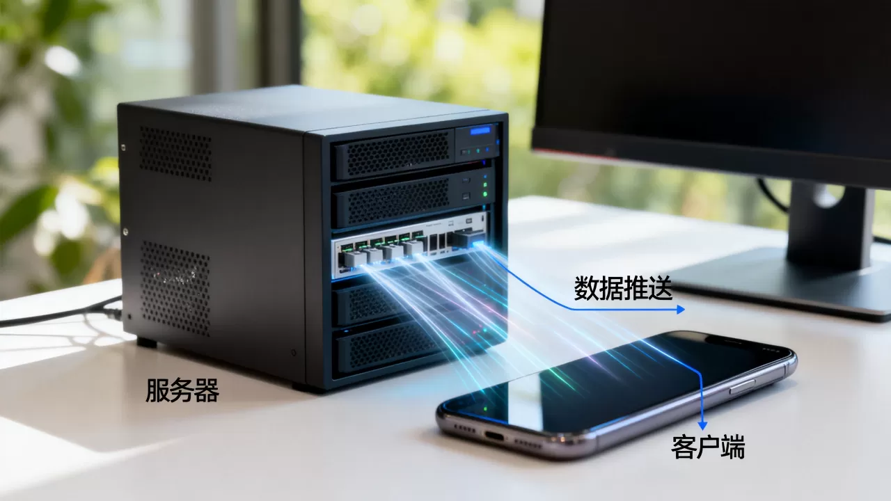 服务器为何主动推送数据?服务器主动向客户端发起数据 服务器为何主动推送数据?服务器主动向客户端发起数据
