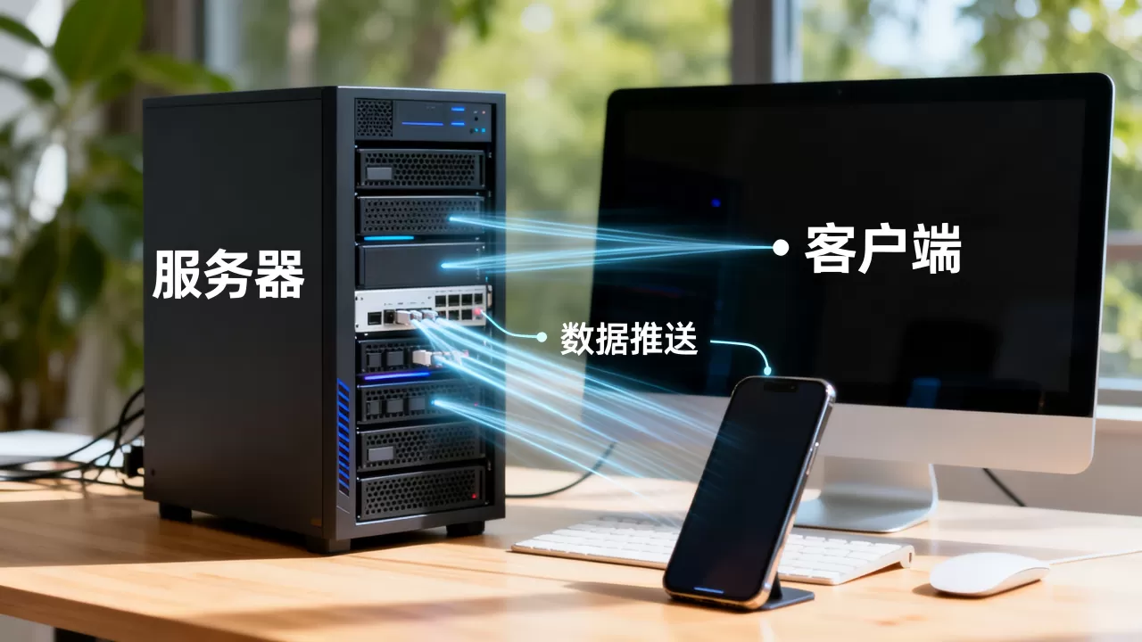 服务器为何主动推送数据?服务器主动向客户端发起数据 服务器为何主动推送数据?服务器主动向客户端发起数据