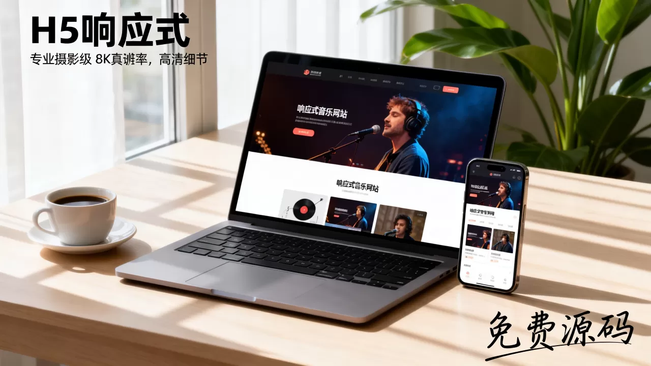 H5响应式音乐网站模板好用吗?免费响应式音乐网站源码 H5响应式音乐网站模板好用吗?免费响应式音乐网站源码