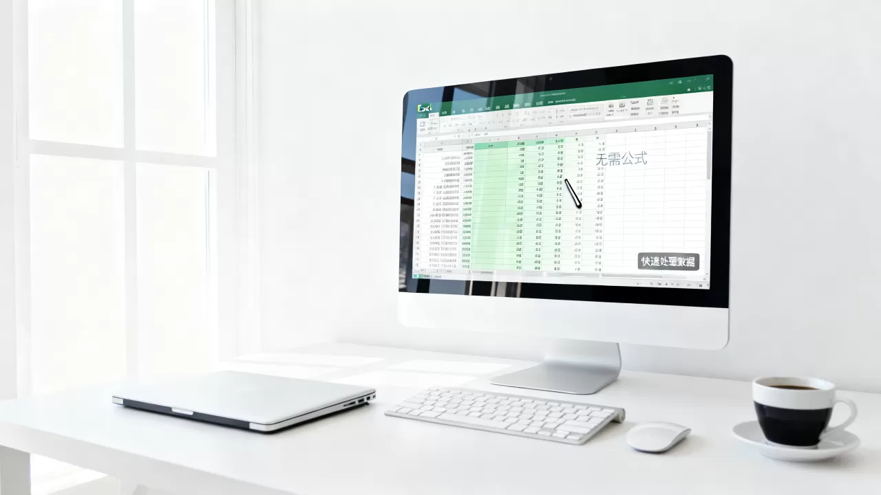 Excel不用公式怎么做?Excel不用公式快速处理数据 Excel不用公式怎么做?Excel不用公式快速处理数据