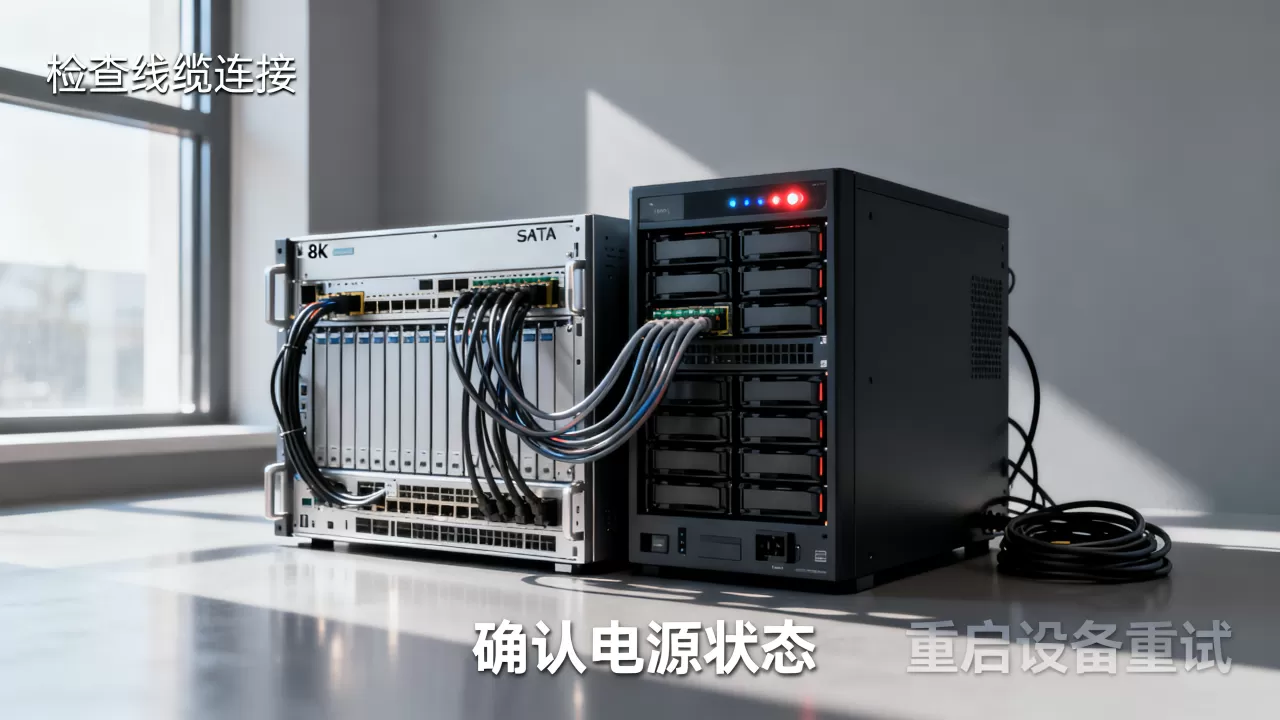 服务器连接磁盘阵列柜失败怎么办?服务器连接磁盘阵列柜教程 服务器连接磁盘阵列柜失败怎么办?服务器连接磁盘阵列柜教程