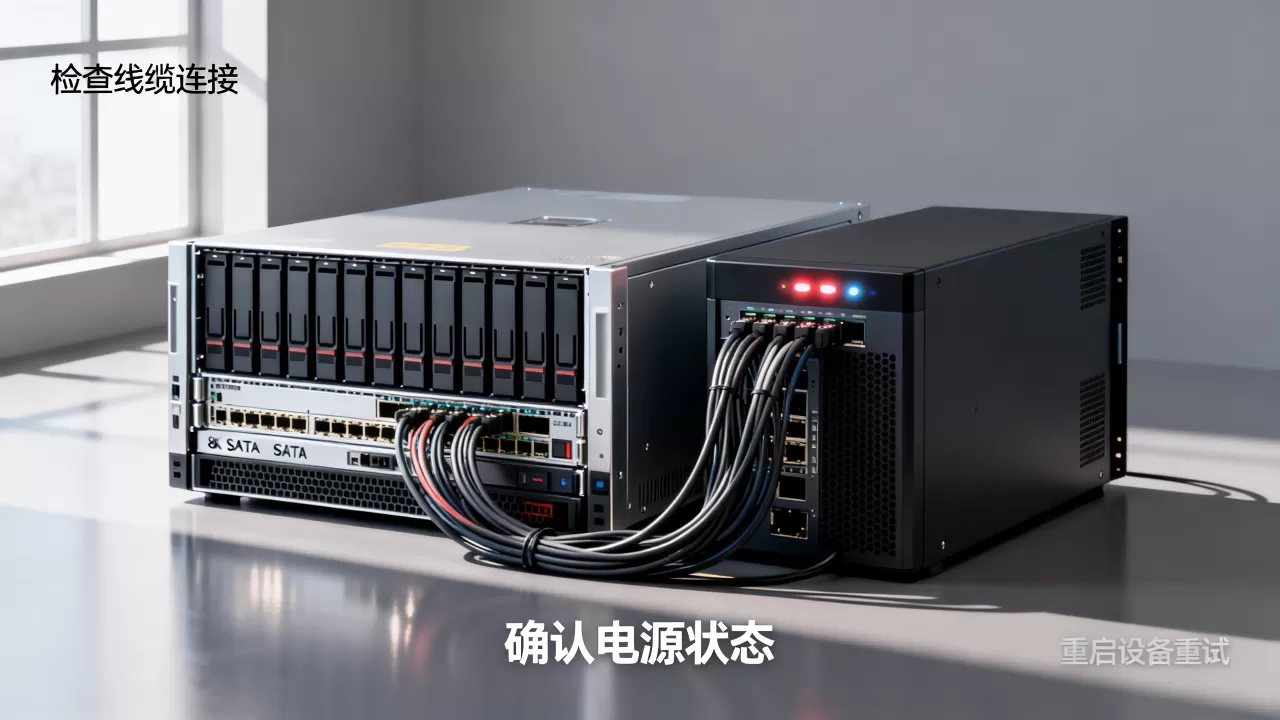 服务器连接磁盘阵列柜失败怎么办?服务器连接磁盘阵列柜教程 服务器连接磁盘阵列柜失败怎么办?服务器连接磁盘阵列柜教程