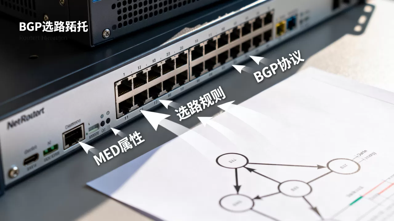 BGP MED属性选路是如何进行的?BGP MED属性选路规则 BGP MED属性选路是如何进行的?BGP MED属性选路规则
