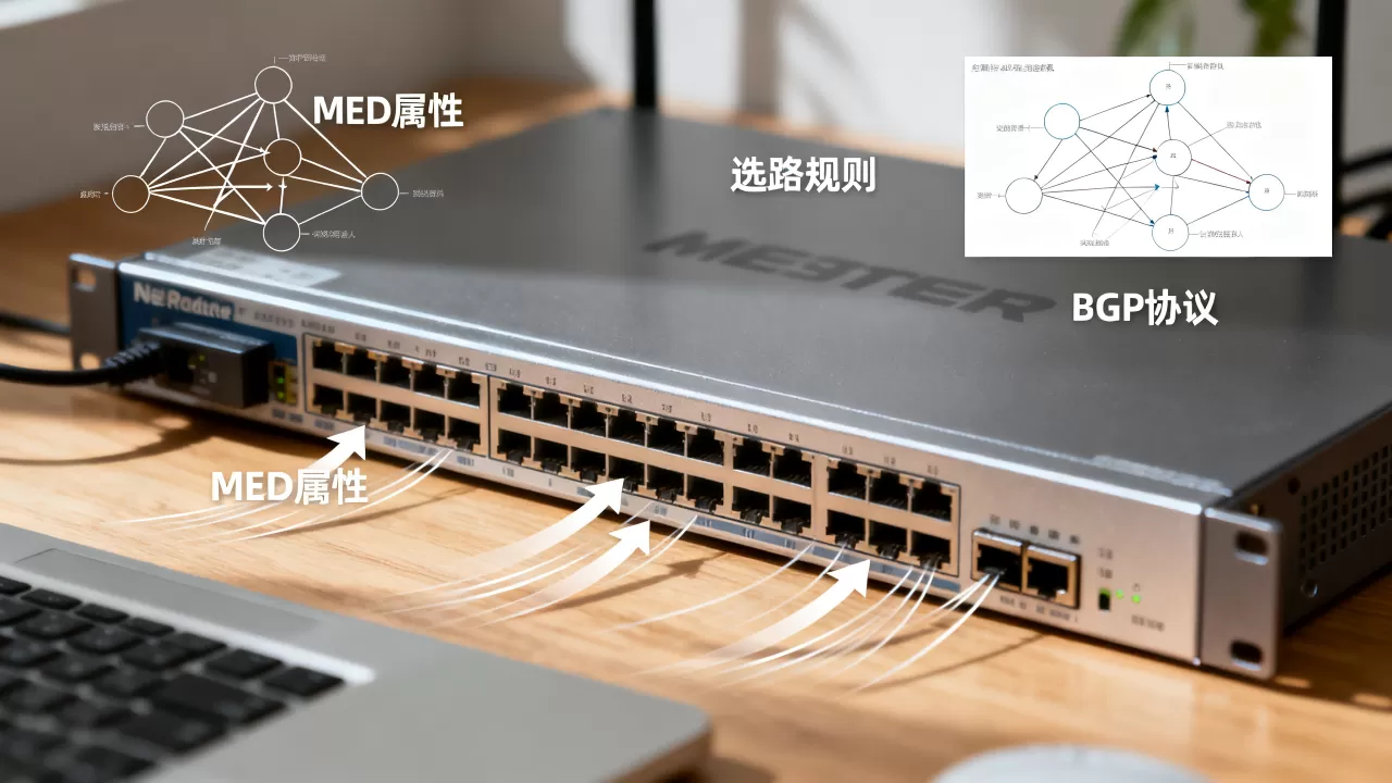 BGP MED属性选路是如何进行的?BGP MED属性选路规则 BGP MED属性选路是如何进行的?BGP MED属性选路规则