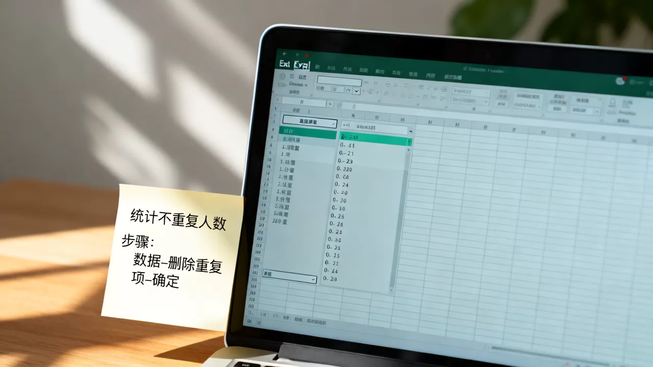 Excel人数怎么求?如何统计表格中不重复的人数 Excel人数怎么求?如何统计表格中不重复的人数