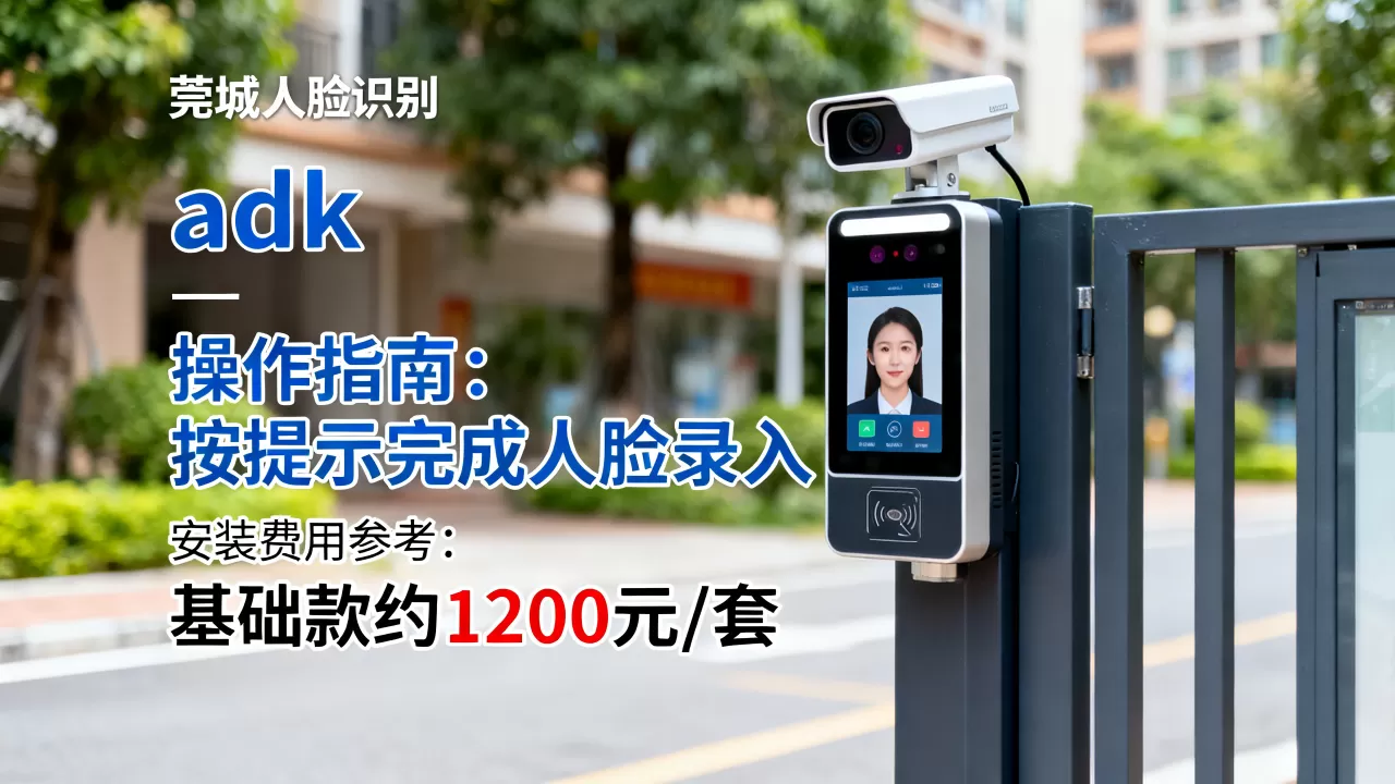 莞城人脸识别门禁adk怎么用?东莞社区门禁系统安装费用 莞城人脸识别门禁adk怎么用?东莞社区门禁系统安装费用