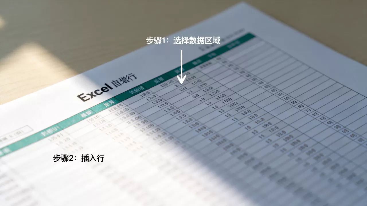 Excel怎么自动增行?表格数据批量增加行的方法 Excel怎么自动增行?表格数据批量增加行的方法